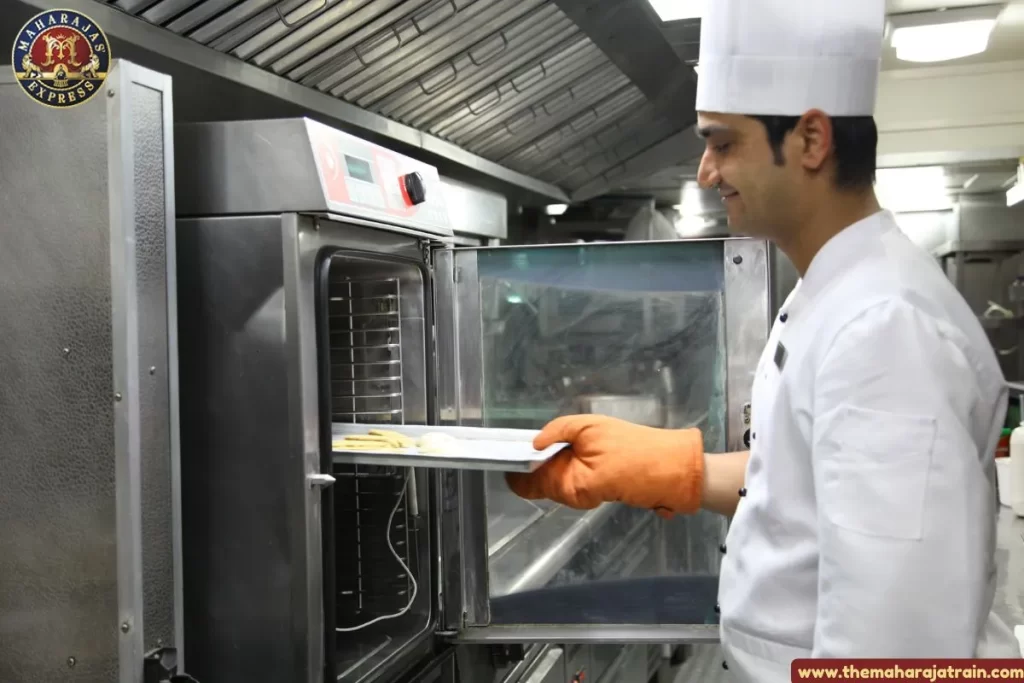 Chef in Maharajas' Express